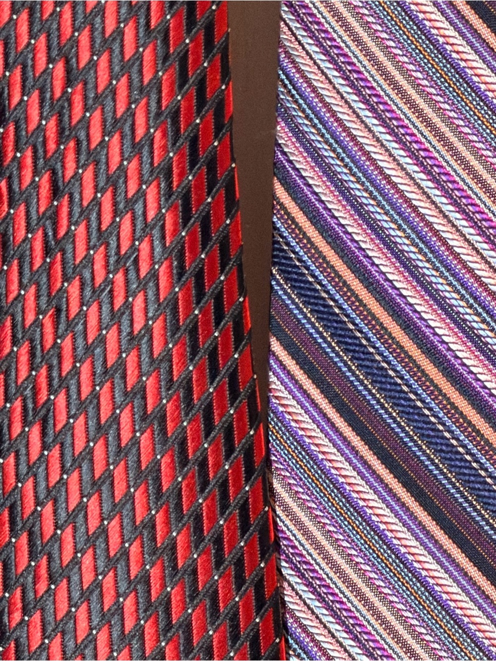 Men's Assorted Patterned Ties - Multi Color Set - Picture 3 of 10